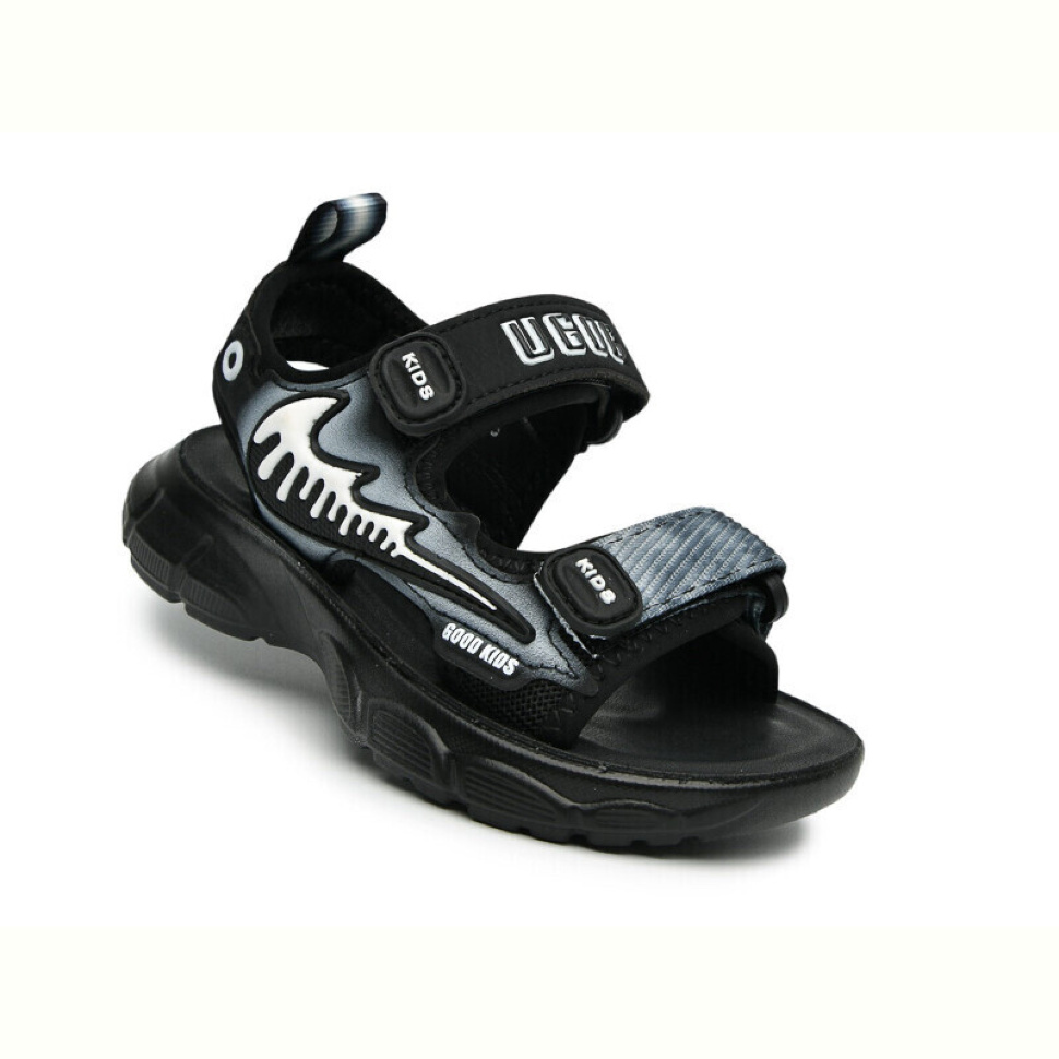 Сандалии TOM.M B2818 чорний-сірий