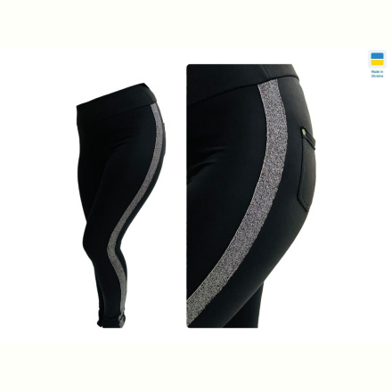 Лосины Sport style 7345 чорний