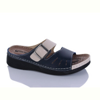 Шлепки Sali-2 209-12 синій к.