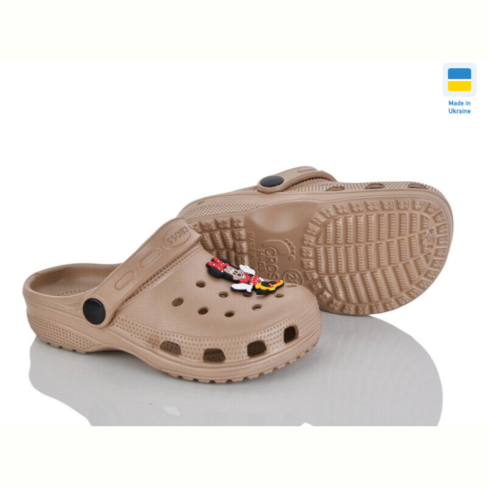 Кроксы Vladimir Cross H3 кофе