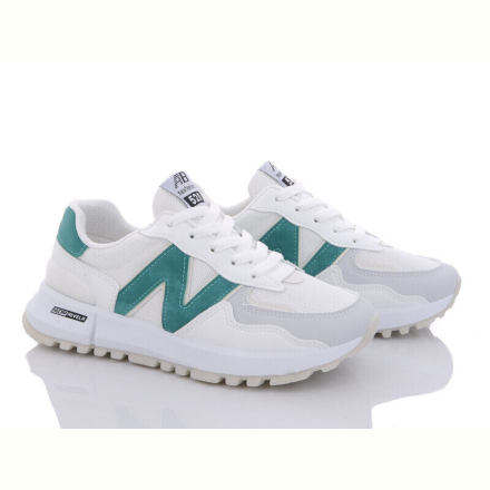 Кроссовки Violeta 150-5(150-25) white-green