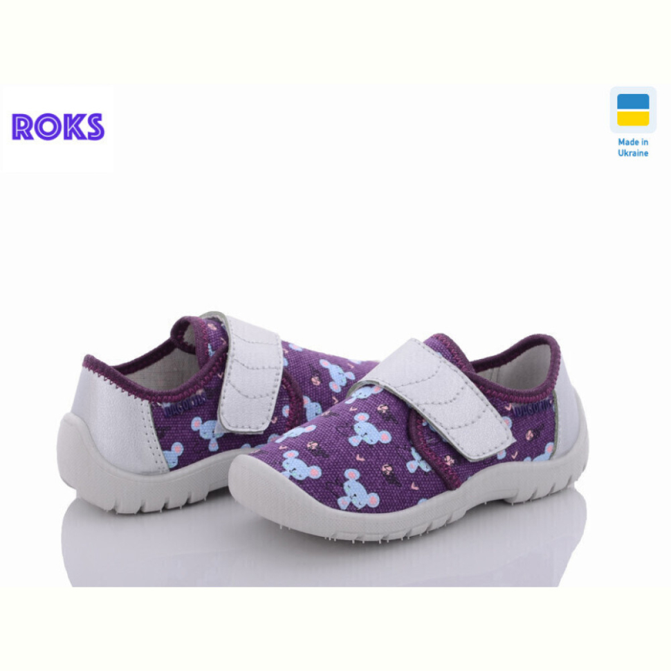Кроссовки Roks K002 фиолет.мышки