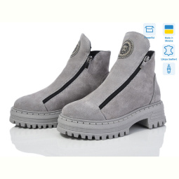 Ботинки Мрія 497 сір.з.