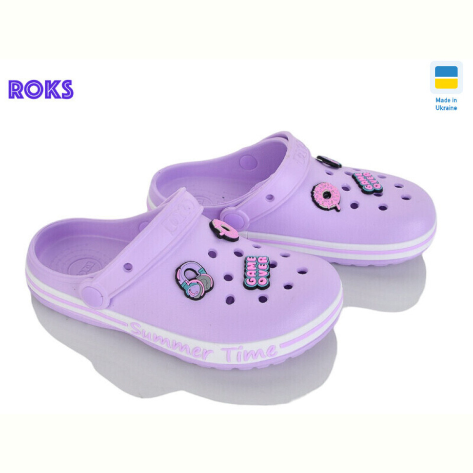 Кроксы Roks 328 лаванда