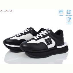 Кроссовки Ailaifa 8811 white-black