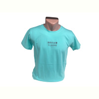 Футболка TurkishBrend C007 бірюзовий