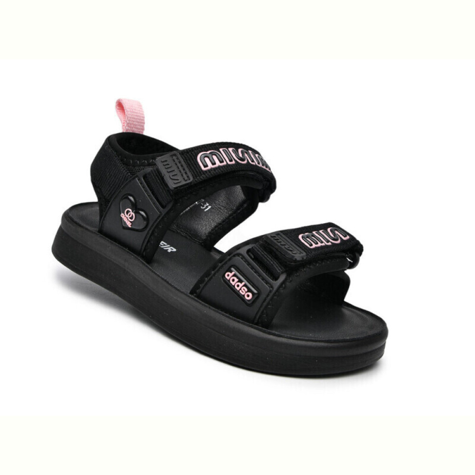 Босоножки TOM.M B1607 black-pink