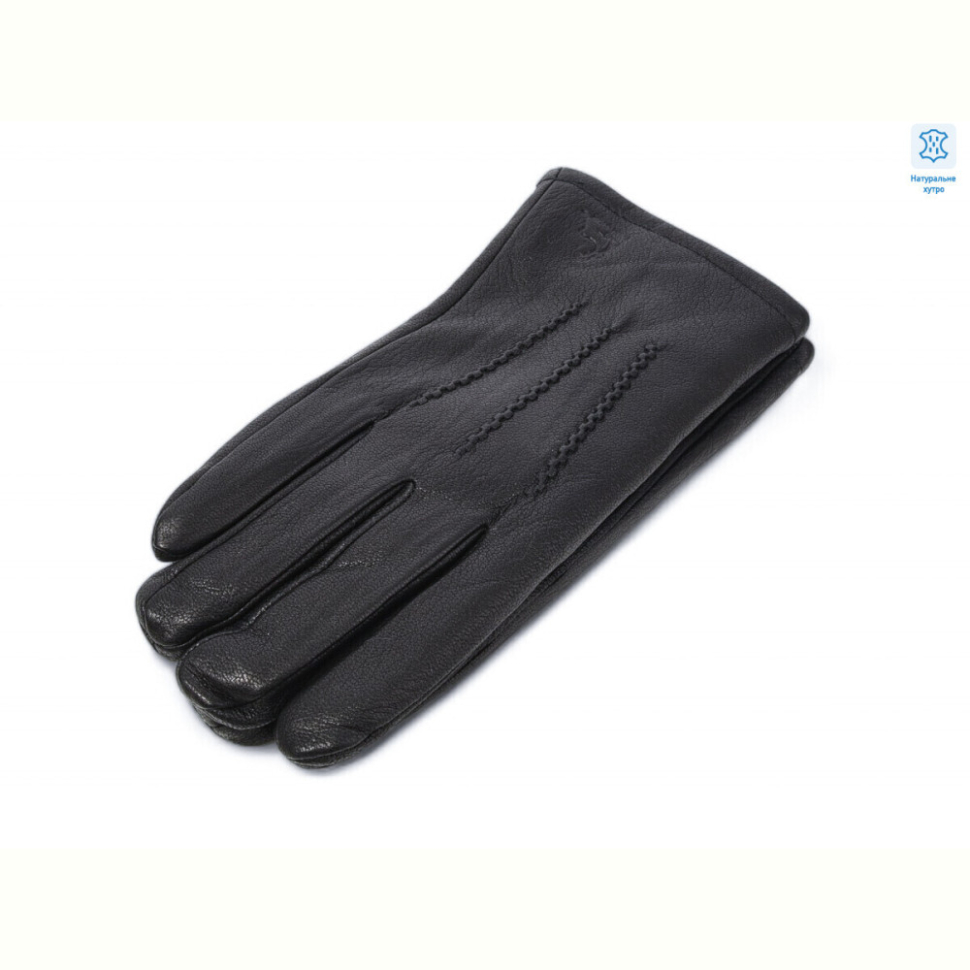 Перчатки RuBi 2803 black (хутро)
