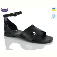 Босоножки Garti 0190 чорна шкіра