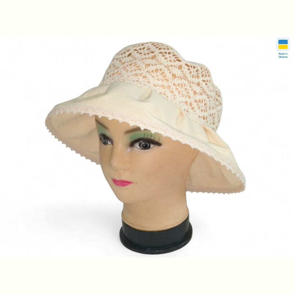 Шляпа Mabi 0025 бежевий
