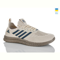 Кроссовки DeMur 61045 бежевий