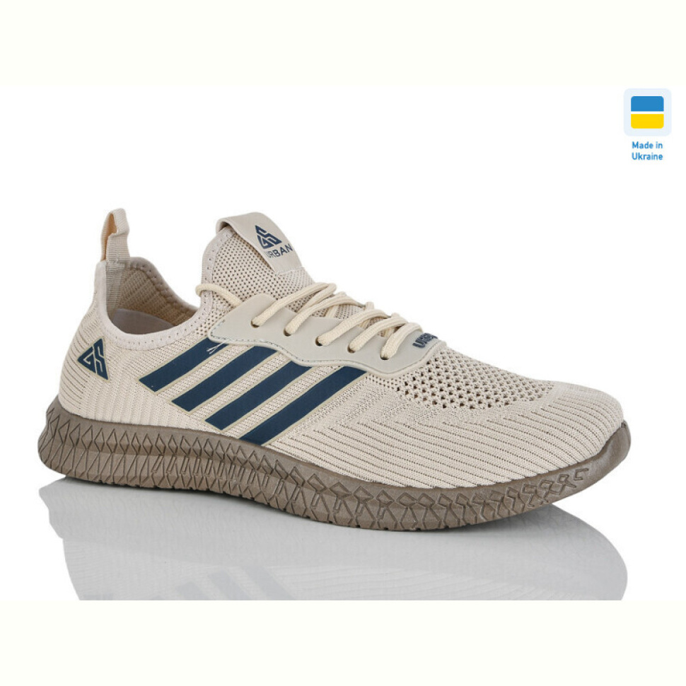 Кроссовки DeMur 61045 бежевий