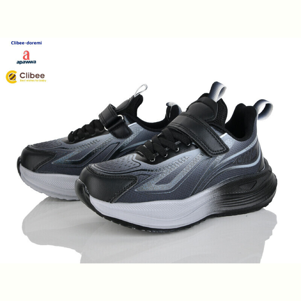 Кроссовки Clibee-Doremi LC191-3 black-grey