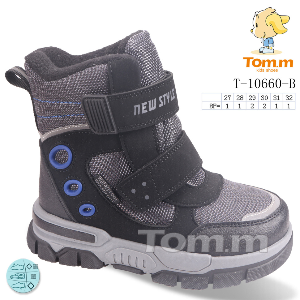 Ботинки Ok Shoes T-10660-B Ботинки Ok Shoes T-10660-B
