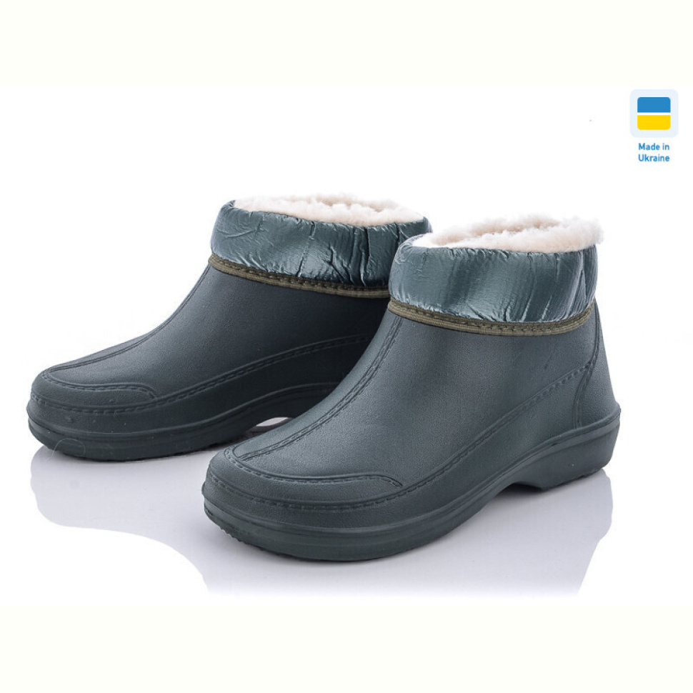 Галоши Vladimir Кредо Укр 2032 зелен хутро