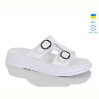 Шлепки Sali 12 білий к.