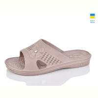 Шлепки Lot Shoes Камінь новий корич.
