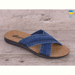Шлепки DeMur MD2133 синій