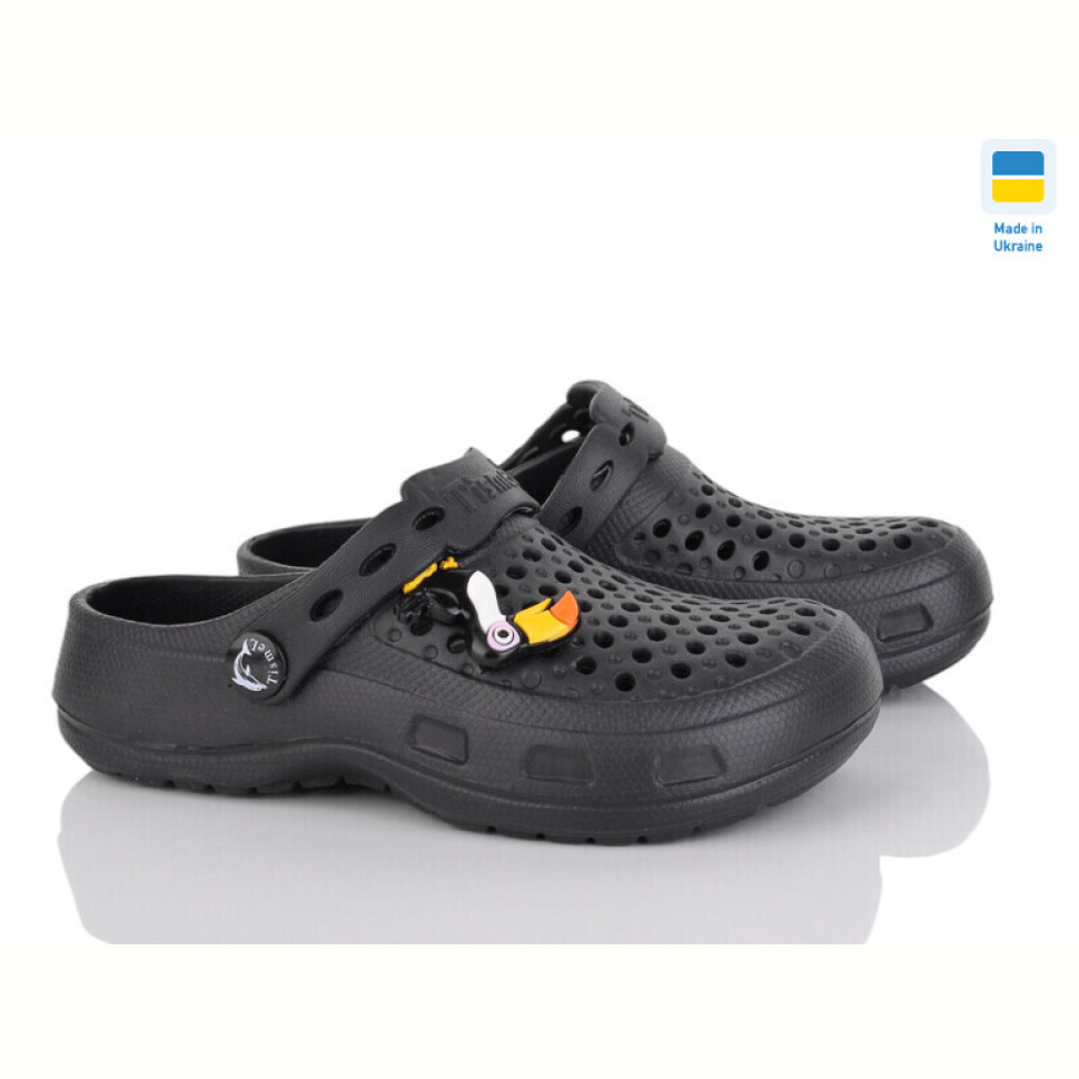 Кроксы Vladimir ТС крокси чорні