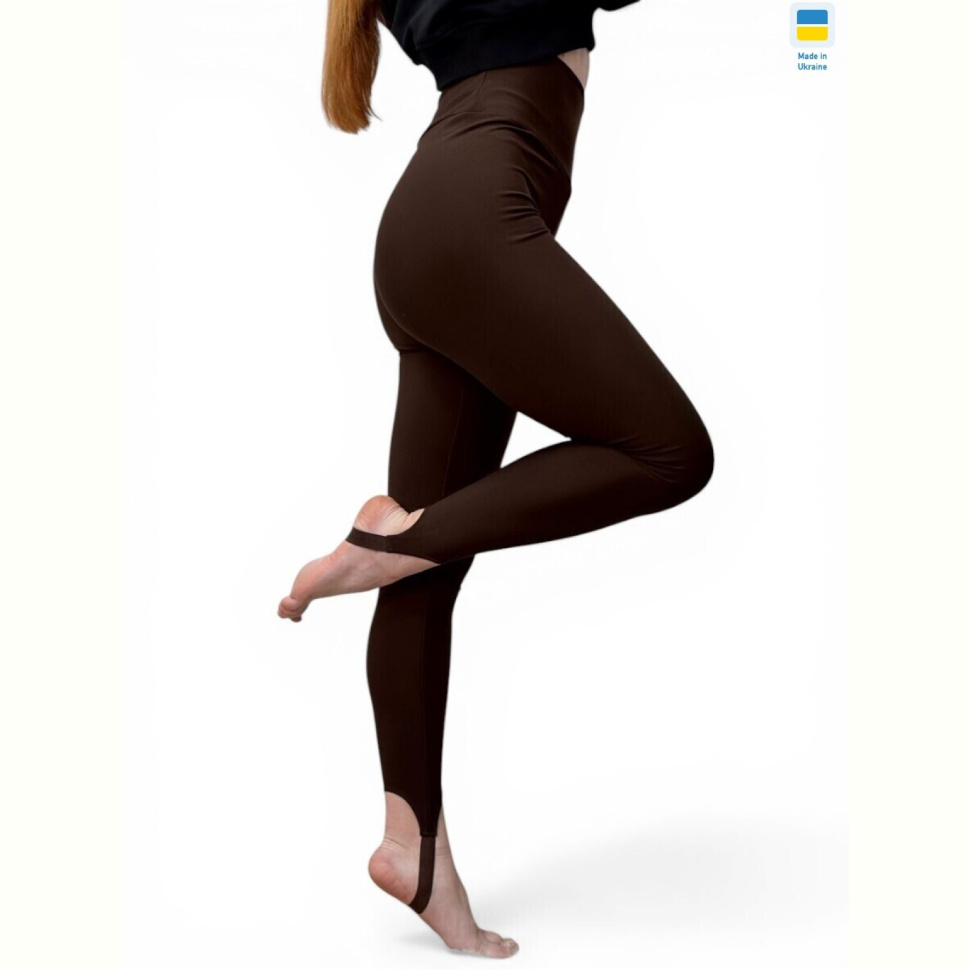 Лосины Sport style 53661 шоколадний