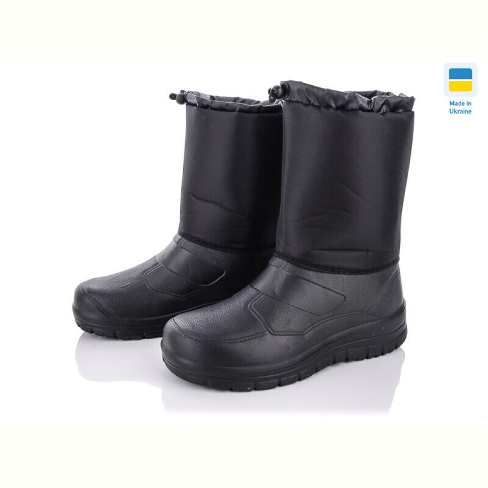 Сапоги из пены Vladimir DS БМ12 труба Укр чорний