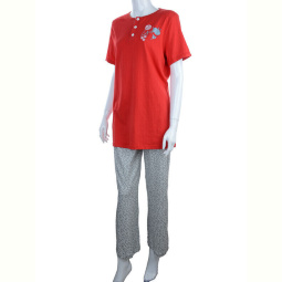 Пижама Obuvok 10366 red (04086)