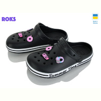 Кроксы Roks 328 чорний
