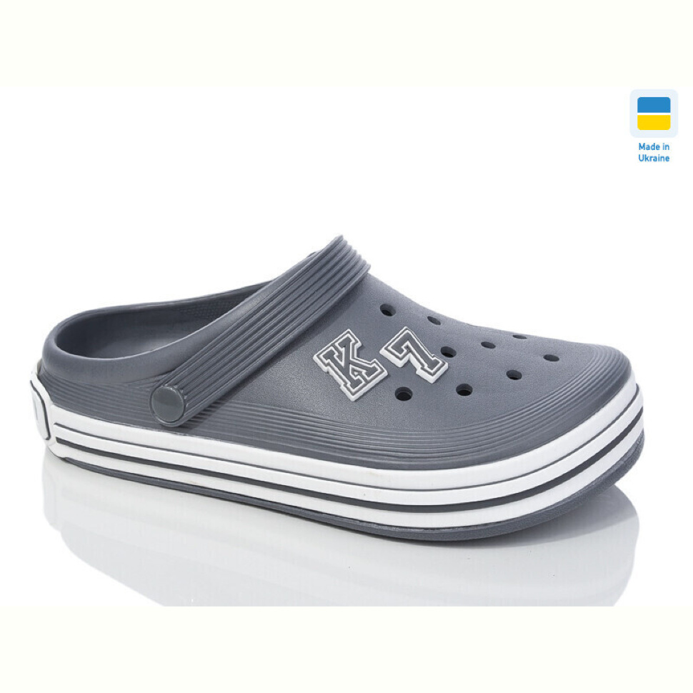 Кроксы Крок 601 сірий