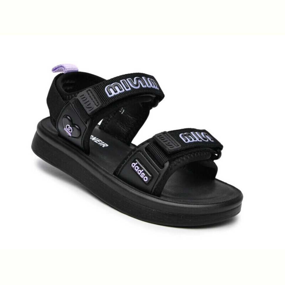 Босоножки TOM.M B1607 black-violet