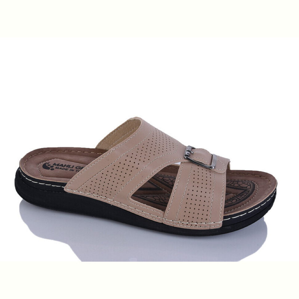 Шлепки Oscar 01-36 беж к.