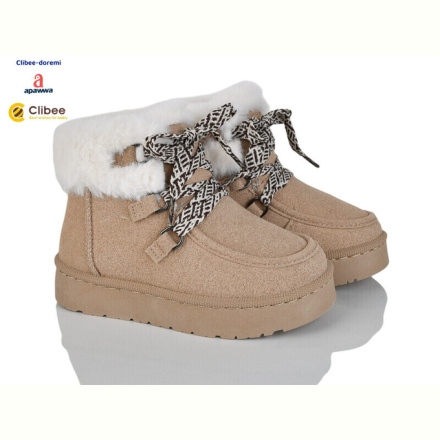 Угги Clibee-Doremi M7617 khaki