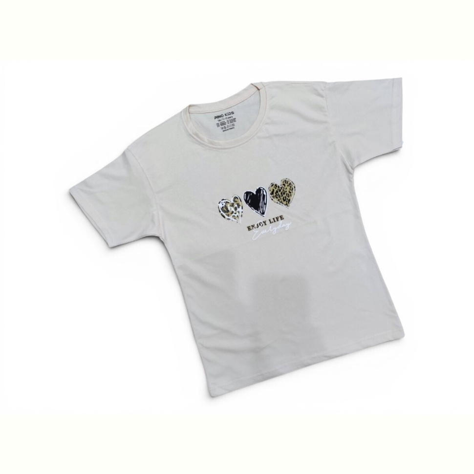 Футболка Kids-modnik 2607 бежевий