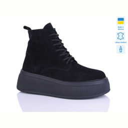 Ботинки Sali 92 чорний з. зима