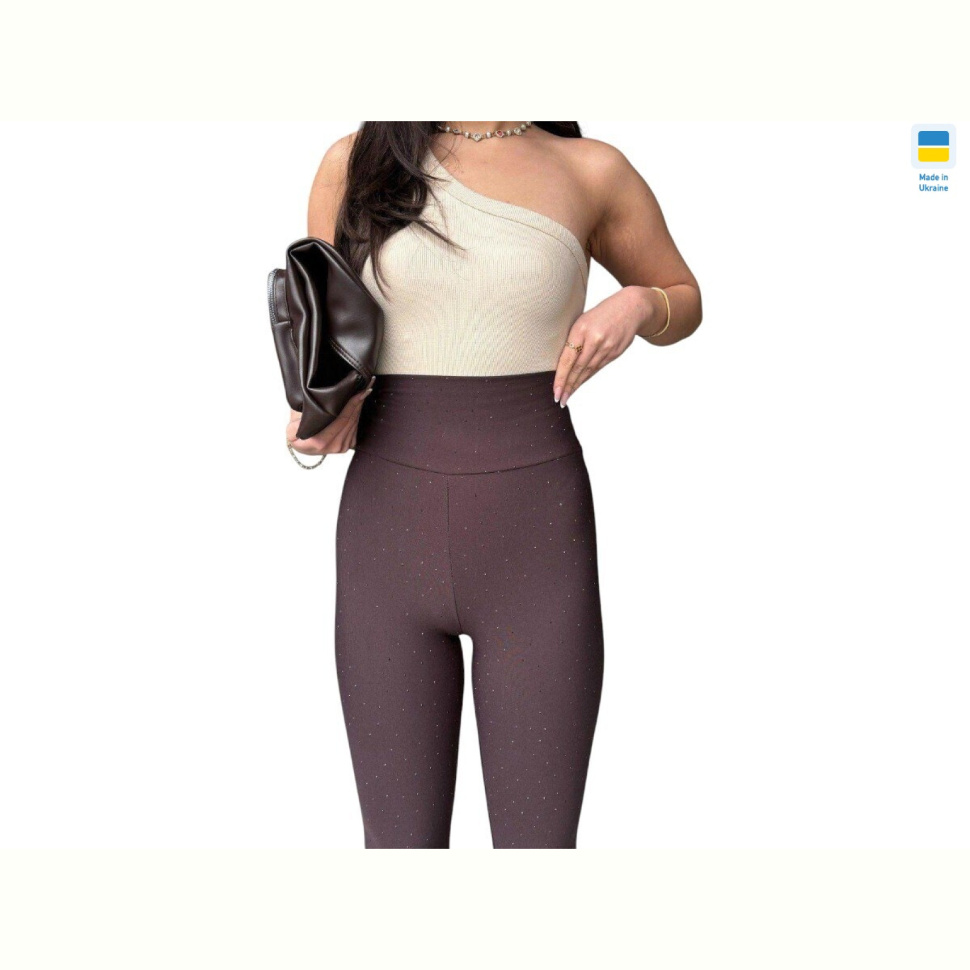 Лосины Sport style 5368 коричневий