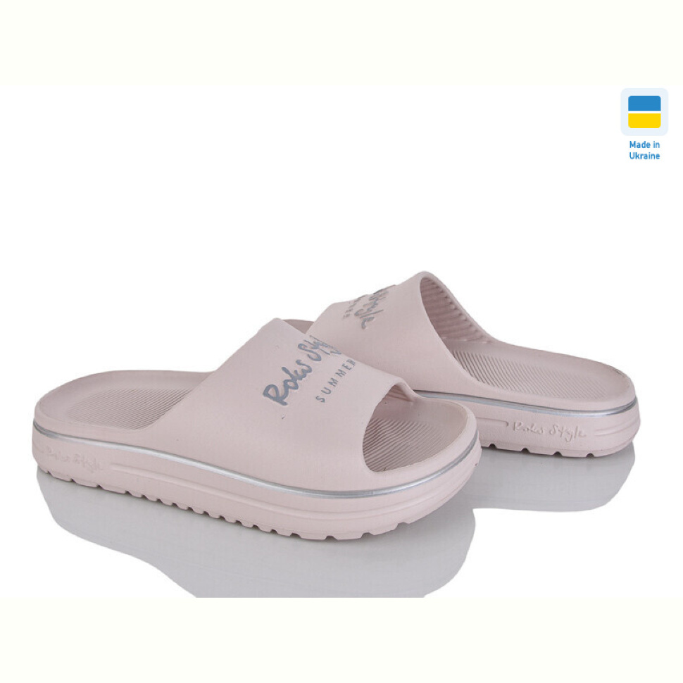 Шлепки Rai shoes 540-012 бежевий