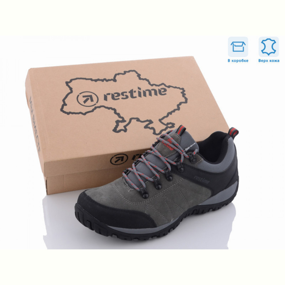 Кроссовки Restime PM023603 d.grey