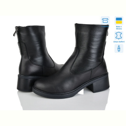 Ботинки Mona Lisa 194 чорний к. батал