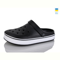 Кроксы M&L  Alex13 ML4001 чорний