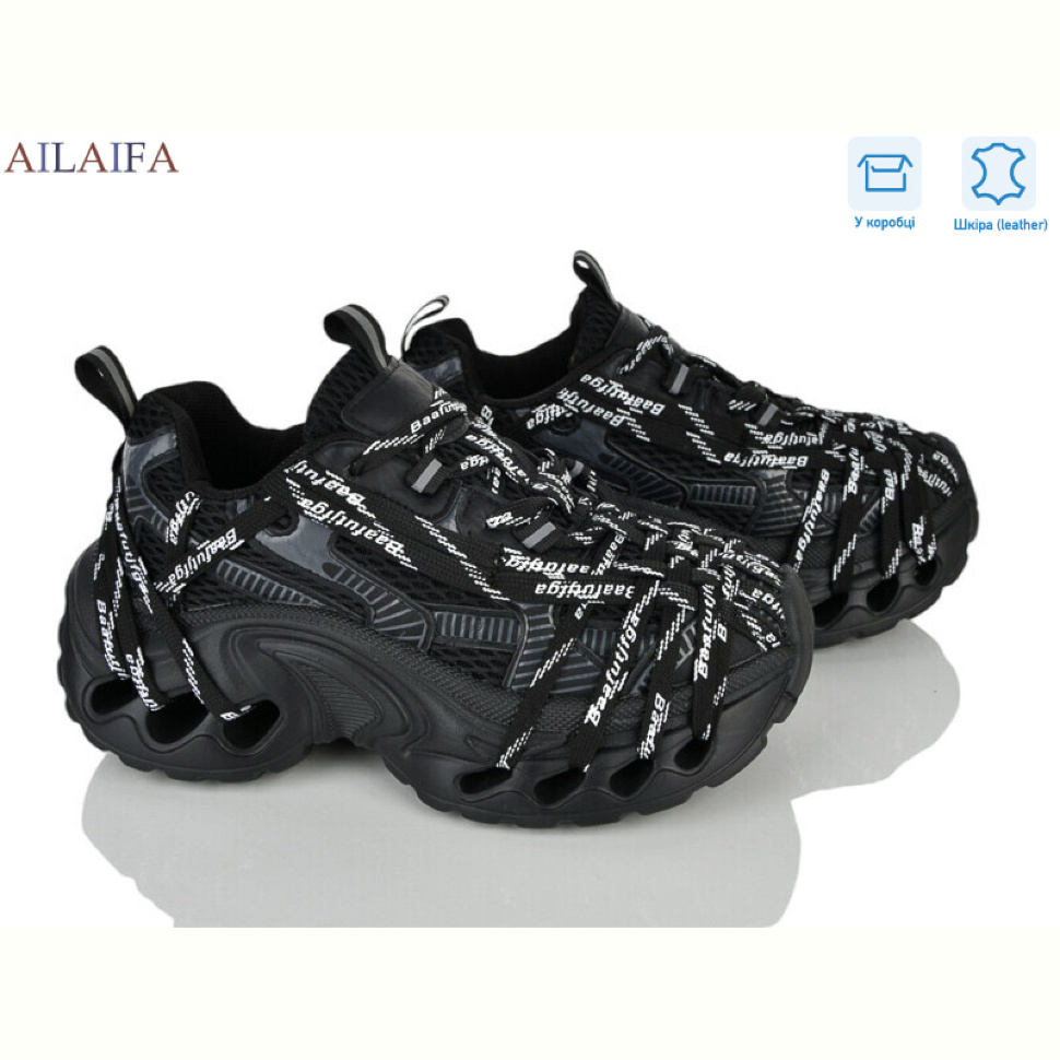 Кроссовки Ailaifa 1685 black