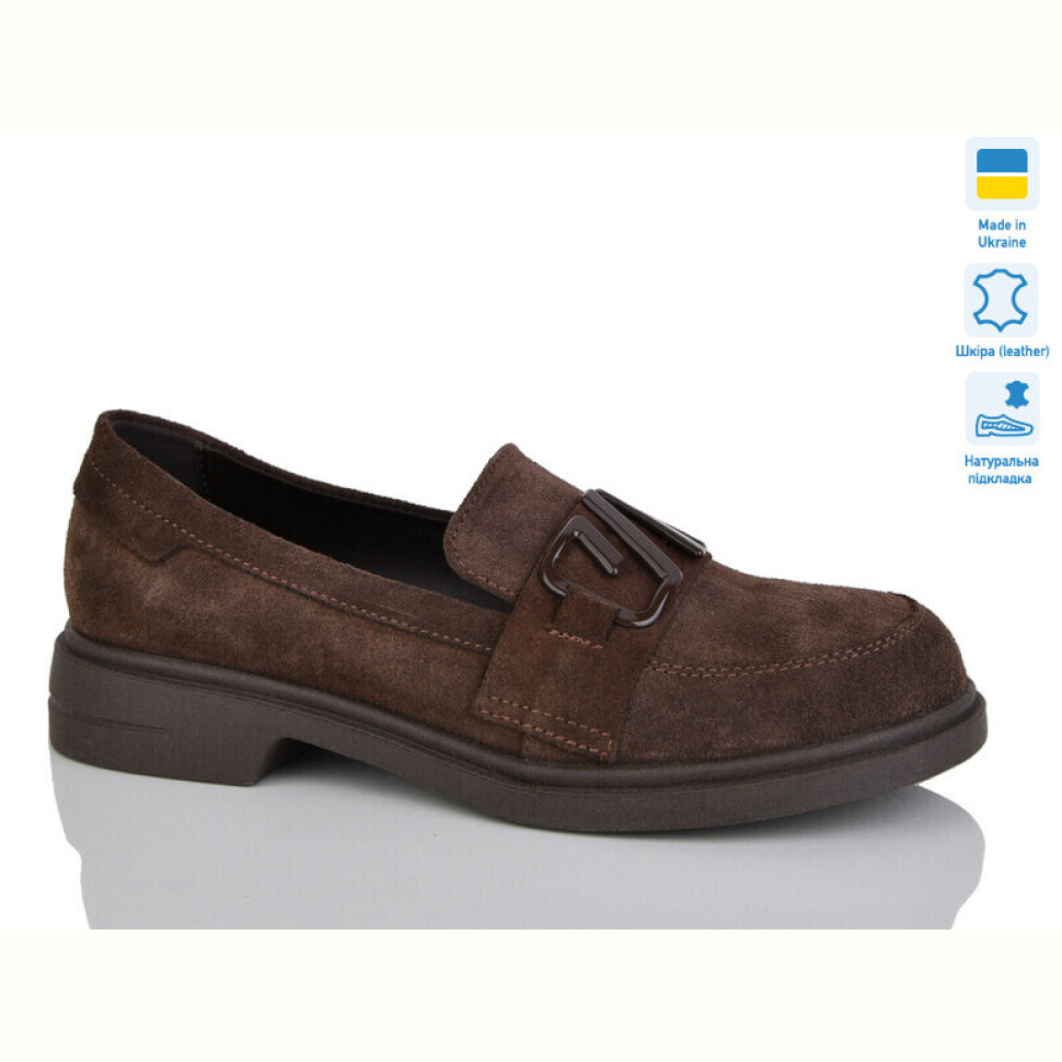 Туфли Prime-Opt Paradize V-T-2400-F коричн. замш