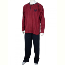 Пижама Nicoletta 7103 bordo