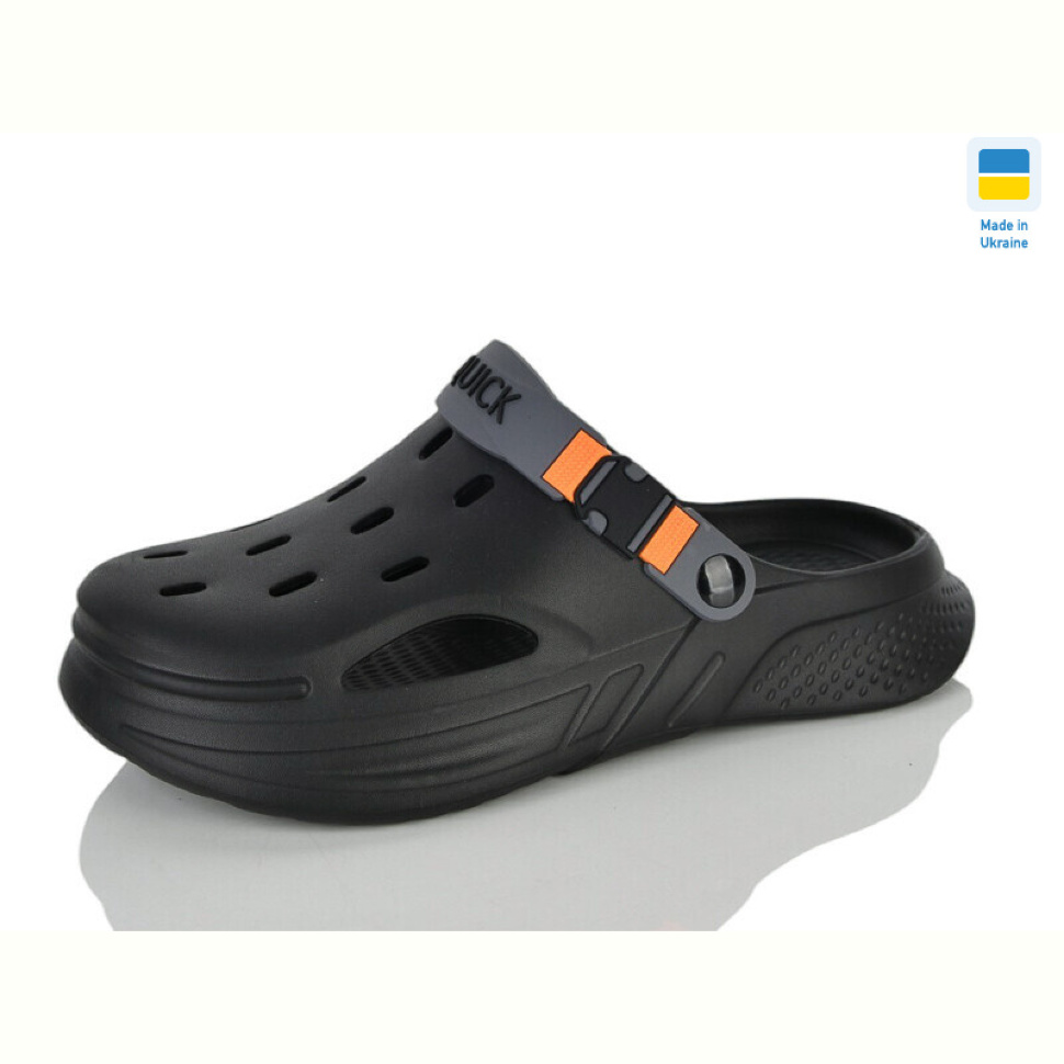 Кроксы Inblue 245 чорний