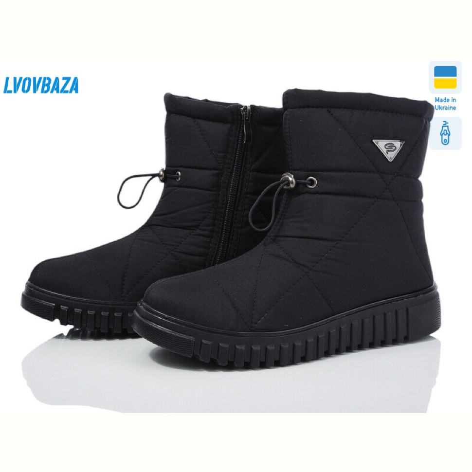 Дутики Lvovbaza Progress 4411 чорний