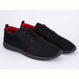 Кроссовки Violeta 4-309 black-red