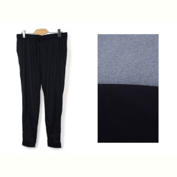 Спортивные брюки LOOK STOCK 0830-1211 black-grey mix