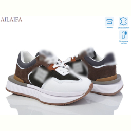Кроссовки Ailaifa 8811 white-brown