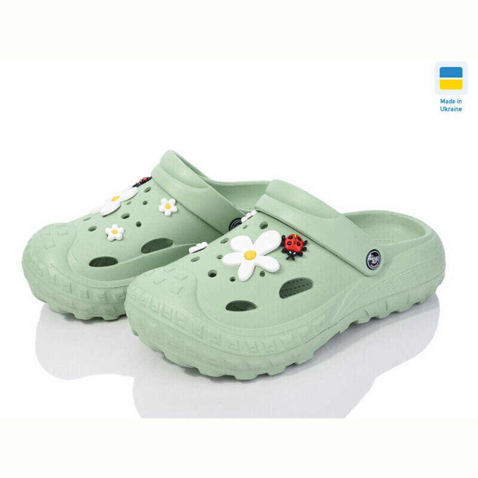 Кроксы Progress Крокси 054 олива Кроксы Progress Крокси 054 олива