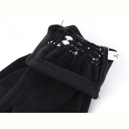 Перчатки Королева B11-85 black-old