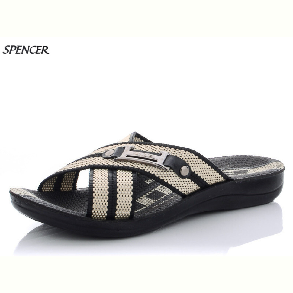 Шлепки Spencer 007 золото