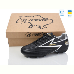 Футбольная обувь Restime DW024127-2 black-gold